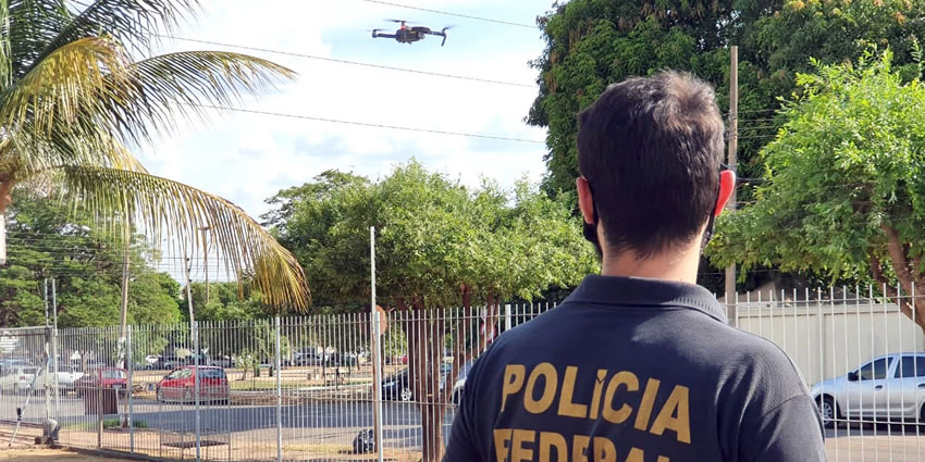 Polícia Federal anuncia drones contra crimes