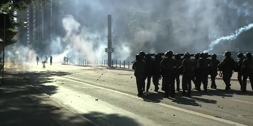 Manifestação na Paulista